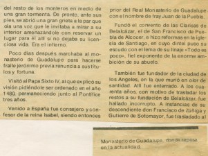 Historias de los Gutierrez de Sotomayor en Puebla de Alcocer, Comarcade La Siberia en Extremadura